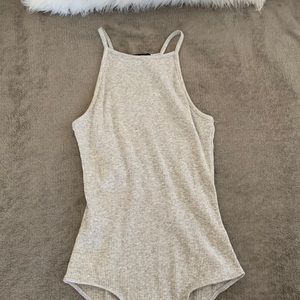 Grey bodysuit